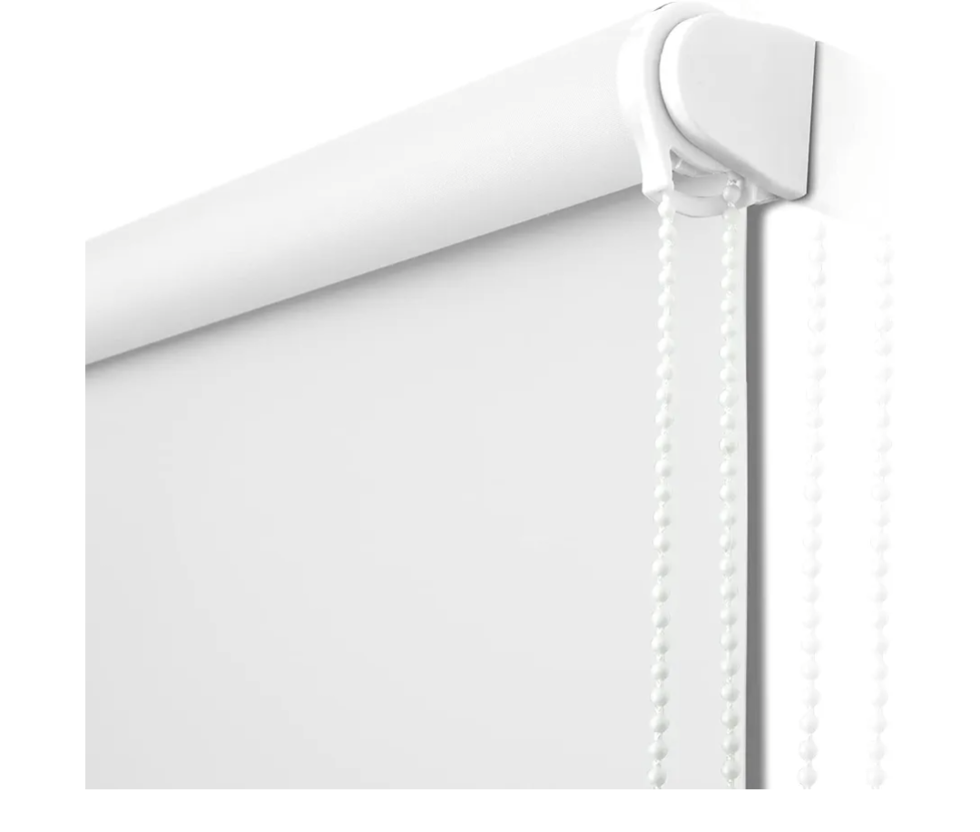 NUTRO CHILL Blinds for Windows, Blackout Blinds with Thermal Insulated, UV Protection Window Shades for Home, Door, Kitchen, Bathroom (36" W x 68" L, White