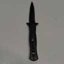 Pocket Knife for Men, EDC Knife with Clip, Cool Knives for Outdoor Survival Camping Hiking Fishing, Gift for Men (Black)