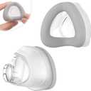 2 Packs Replacement Cushions for Airtouch N20 Medium, N20 Memory Foam Nasal Cushion Supplies, Secure Seal and Softer for Enhanced Comfort, MEDICOLOR Supplied M