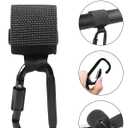 2PCS UTV Hooks for Hanging Headsets, Car Accessories Multipurpose Hook to Hang Bags, Headsets, Fits 1.5"-2.0" Roll Bar (2PCS)