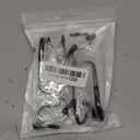 4 Pack Camping Lantern Hook Hangers, 10" Outdoor Lamp Hanger Stand, Stainless Steel Non-Slip Tent Light Pole Hook, Portable Water Bottle Holder Bracket for Camping Hunting Fishing Hiking