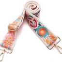 S-Jacorry Purse Strap Replacement Crossbody Wide Shoulder Strap Adjustable Canvas Straps Handbag Strap Replacement Belts