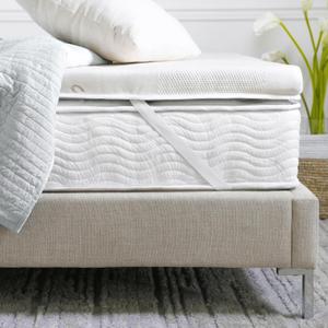 Saatva High-Density Foam Mattress Topper - 1.5 Layer of High-Density Foam - Contouring Comfort with Medium Firmness - Queen