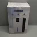 Dehumidifier, Dehumidifiers for Home, 98 OZ Water Tank, (1000 sq.ft) Quiet Dehumidifier for Basement Bathroom Bedroom with Humidity Display, Auto Shut Off, Relaxing 7 Color Ambient Light (Gray)