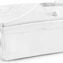 500W Utility Sink Pump with PCB Function Upgrade Structure Upflush to 23FT 1600GPH Under Sink Pump with 3 Water Inlets 1 Outlet Macerating Toilet System for Sink Shower Urinal Kitchen Basement