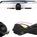 Aftermarket Emblem Backup Camera for Ford F150 F250 F350 F450 F550 (2004-2016), HD 700TVL Night Vision, RCA Input Reverse Camera, IP69K Waterproof for Trucks