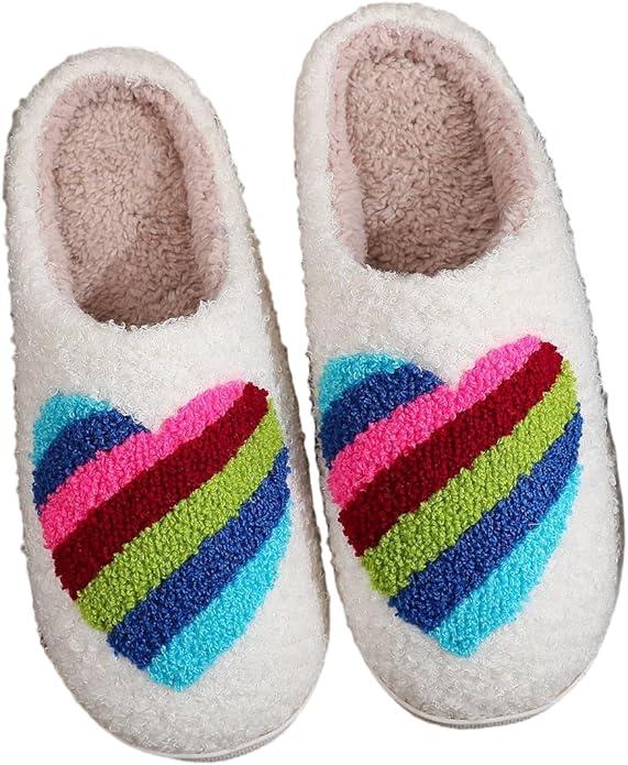 House Slippers for Women Casual House Shoes Womens Slippers Outdoor Indoor Soft Warm Plush Bedroom Shoes