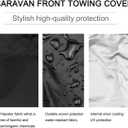 Griddle Cover for Blackstone 22inch Tabletop Griddle, Heavy Duty Waterproof Canvas Flat Top Gas Grill Cover