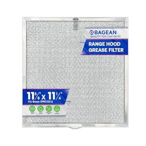 Bagean Stove Hood Vent Filter 11.60” x 11.22” BPQTAF S99010316 Compatible with Broan Range Hood Filter Replacement - Aluminum Mesh Kitchen Overhead Fan Screen - Blocks Grease & Filters Oven Air (1-Pk)