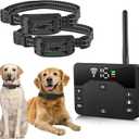 Wireless Dog Fence System for 2 Dogs, 2-in-1 Electric Fence for Dogs with Remote Training Collar, Adjustable Wireless Fence for Dogs, Waterproof Dog Perimeter Collar for Outdoor Yard