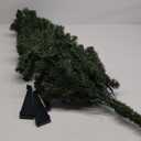 National Tree Company Pre-Lit Artificial Full Christmas Tree, Green, Canadian Fir Grande, White Lights, Includes Stand, 4 Feet
