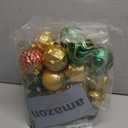 30ct Christmas Ball Ornaments Shatterproof Christmas Hanging Tree Decorative Balls for Party Holiday Wedding Decor Green Gold Red, 2.36",60mm