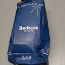 Bedsure Wearable Blanket Hoodie, Sherpa Hooded Blanket Printed for Adult & Kids as Gifts for Women, Mom Gifts Sherpa Hoodie, Standard, Mushroom, Beige