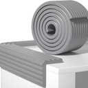Edge Protector,Baby Proofing Baby Edge Protector Strip Safety,Soft Rubber Foam Padding,Edge Corner Guards Protector Corner Edge Bumpers for Furniture (Grey, 6.56Ft x 3.93" W x 0.4" Th)