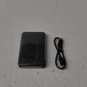 mophie Snap+ Powerstation Mini with Stand - 5000mAh,15W Qi2 Magnetic Wireless Charger, Portable, Compatible with MagSafe & Qi-Enabled Smartphones, with Kickstand, USB C to USB C Cable Included, Black
