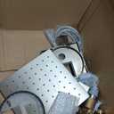 Delta Modern 14 Series Square Rain Shower System Faucet Set, Rainfall Brushed Nickel Shower Head and Handle Set, Valve Trim Kit, 10 Inch, Spotshield Stainless 342701-SP