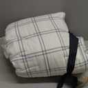 Eddie Bauer - Flannel Sheets King Size, Anti-Pilling & Wrinkle Resistant Cotton, Touchably Soft for All-Season Comfort - Bed Sheets with Matching Pillowcases & Fitted Sheet (Westridge Plaid Blue)