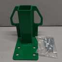 Rear Hitch Receiver Attachment for John Deere  Heavy-Duty Lawn Mower & Garden Tractor Towing Hitch, Fits Gator 4x2 / 6x4, Green Powder-Coated Steel for Trailers & Implements (Green)