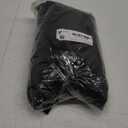 Smiry Spandex Tablecloth, Elastic Fitted Stretch Tablecloth for 6FT Rectangle Tables, Waterproof Washable Table Cover Skirt for Outdoor, Wedding, Banquet & Parties (Black, 72Lx30Wx30H Inch)