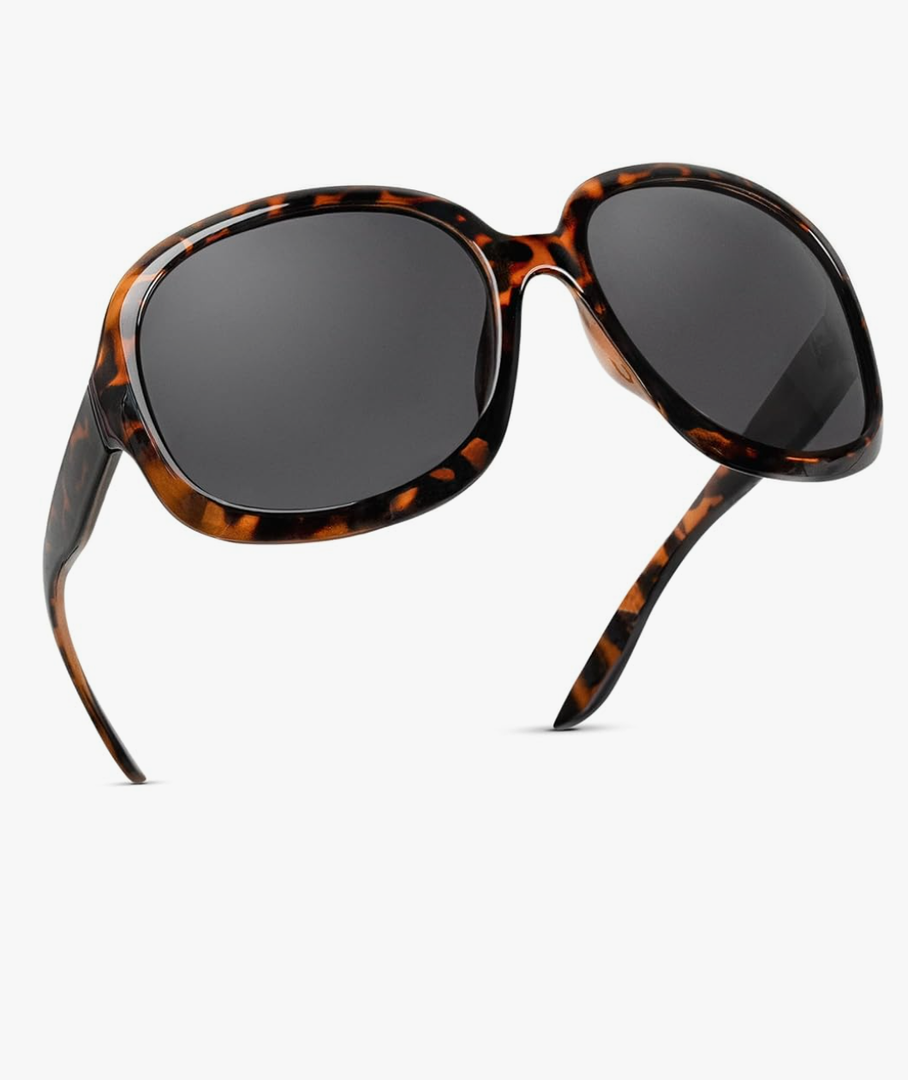 miyya Bug Eye Oversized Polarized Sunglasses Womens, Trendy Retro Sun Glasses for Women 2025, Oversized UV Protection Shades