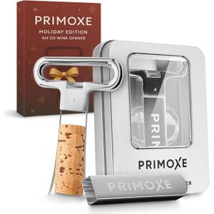 Christmas Stocking Stuffers for Men Ah So Two Prong Wine Opener & Bottle Opener Professional Stainless Steel Corkscrew Wine Bottle Opener Champagne & Travel Cork Puller Gift