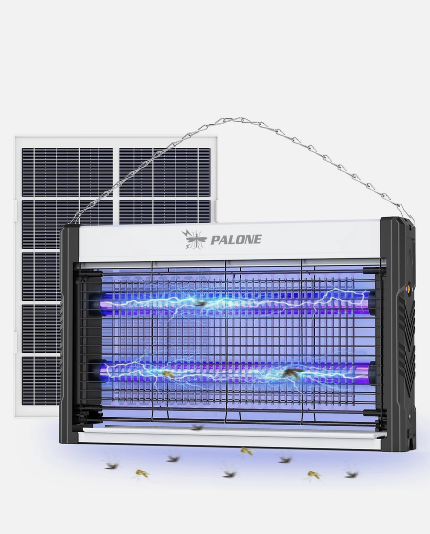 PALONE Solar Bug Zapper Outdoor, USB Rechargeable UV Mosquito Zapper PALONE Solar Bug Zapper Outdoor, USB Rechargeable UV Mosquito Zapper