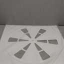 24"x24" Adjustable Ceiling Air Vent Cover  24-Inch Square/AC/HVAC/Heat Deflector for 24"x24" Flat Office Ceiling Vents, Suitable for Home/Commercial Spaces (1 Pack)