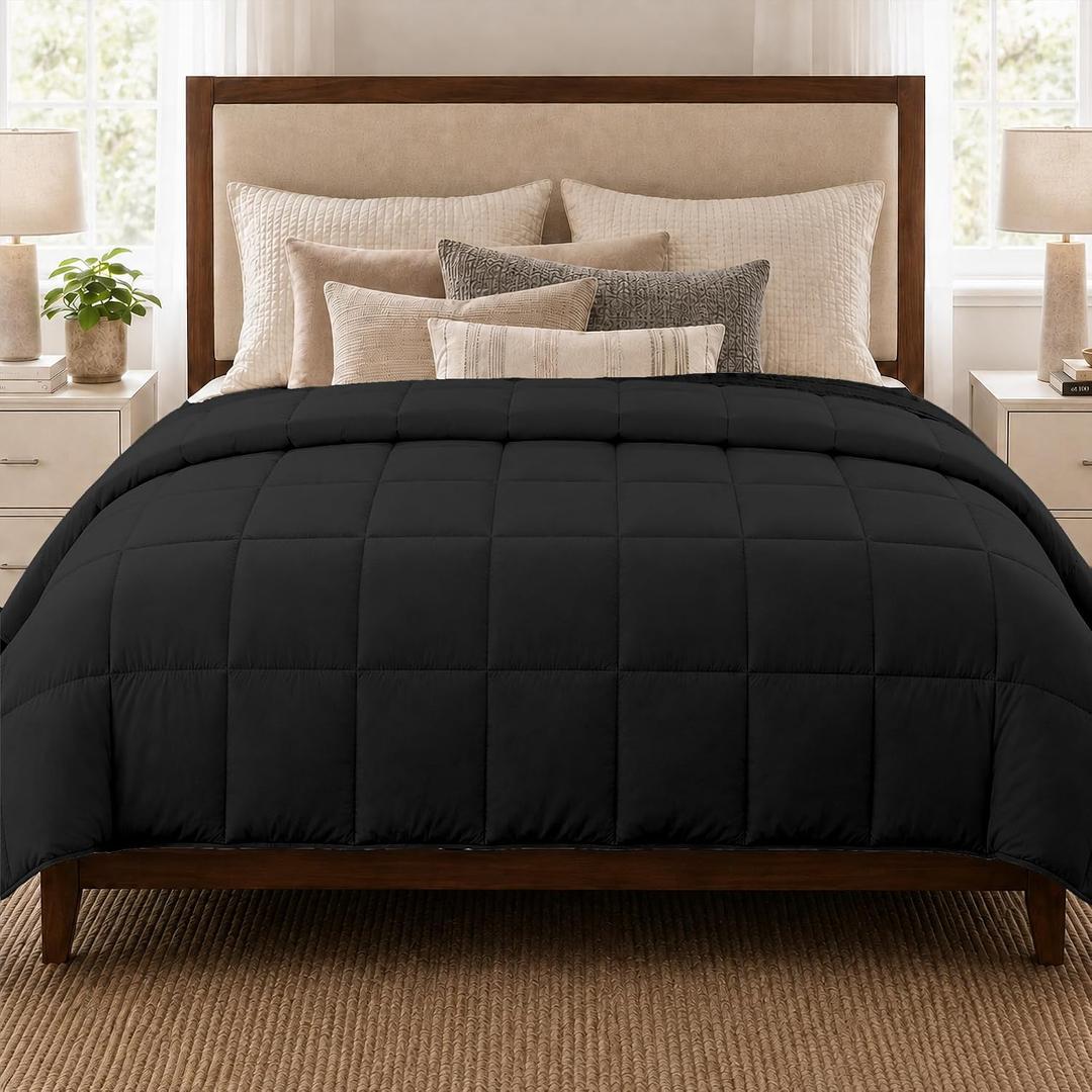 HomeSmart Weighted Comforter Queen Size 30 lbs, Balanced Medium Pressure