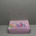 METROLLER Adjustable Kids Balance Roller Skates for Toddler Ages 3-6 Rainbow Unicorn Dinosaurs Illuminating Rollerskates for Girls Boys Ages 5-8 Three-Point Type Suitable for Beginners, XS, 25-28