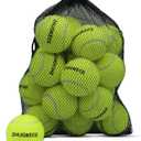 Tennis Balls,8/18/40/90 Pack Training Tennis Balls Practice Balls with Mesh Bag for Easy Transport, Pet Dog Playing Balls, fit for Beginner Training Ball (Green)