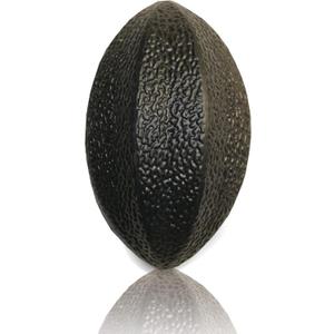 Rehabilitation Advantage Football Shaped Hand Exerciser, Extra Firm, Black