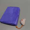 125 Count Cat Litter Bags Lavender Scented with Handles, Disposable Litter Bags for Pet Poop, Extra-Thick Kitty Waste Bags Easy Tie Leak-Proof Strengthen (Purple)