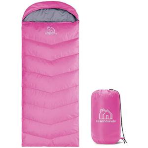 XL Size Upgraded Version of Camping Sleeping Bag 4 Seasons Warm and Cool, Lighter Weight, Adults and Children Can Use Waterproof Camping Bag, Travel and Outdoor Activities (86.6" x 33.46")