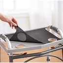North American Health +Wellness Walker Tray, Gray, 1 Count (Pack of 1)