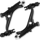2pc Front Lower Control Arm Ball Joint Compatible with Fit for Honda Civic 16-21 2016 2017 2018 2019 2020 2021 OE# K623649 K623650