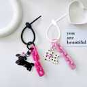 WXCATIM Dog Keychain Dog Gifts For Women Cute Keychains for Car Keys Dogs Key Chains Purse Bag Charms For Handbags Backpack Accessories For Car Keys Small