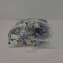 NUPTIO Flower Balls for Wedding Centerpieces - 6 Pcs 9.5 inch Diameter Fake Flower Ball Arrangement Bouquet Party Centerpieces for Tables - Dusty Blue Rose Bouquet Centerpiece Flowers for Table