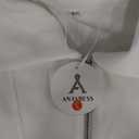 ANRABESS Women 2 Piece Outfits Sweat Shorts Sets, Large, White, Large