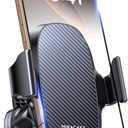 Miracase Car Phone Holder 2nd Generation 360° Rotation Universal Car Phone Holder Air Vent Van Phone Holder for iPhone 14 Pro Max 13 12 11 Samsung Grey