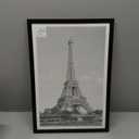 upsimples 12x18 Picture Frame, Display Pictures 11x17 with Mat or 12 x 18 Without, Wall Hanging Poster Frames, Black, 1 Pack