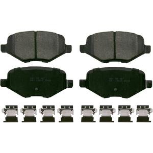 Wagner QS ZD1754 Disc Brake Pad Set, Chamfered Edges for Smooth, Quiet Stops, Fits 20142019 Ford Explorer