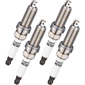 BDFHYK 96210 Double Iridium Spark Plugs Compatible with Lexus 19-23 ES300h, Compatible with Toyota 19-22 Avalon, 18-23 Camry, 19-23 RAV4, 19-20 Corolla, 20-23 Highlander 1.8L 2.0L 2.5 L4 Set of 4