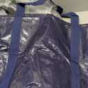 8 Pack Extra Heavy Duty Large Moving Bags with Strong Zipper & Carrying Handles, Sturdy Clothes Storage Bags Totes Bins, Packing Bag Move Boxes College Moving Supplies, Dark Blue - 24 gal