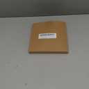 uxcell 4Pcs Wood Drawer Pulls, 4 Inch Hole Center Square Wooden Drawer Pulls Cabinet Handles with Screws for Kitchen Dresser Wardrobes Door Cupboard, Dark Walnut