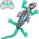 TWFRIC Wall Climbing Gecko Lizard The Rechargeable Remote Control Car Toy - Exciting RC Crawlers for Kids Ages 6+, Unlock Endless Fun, Perfect for Halloween, Christmas & Birthday Gifts (Grey)