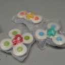 ALASOU 3PCS Suction Cup Spinner Toys for 1 2 Year Old Boy Girl Birthday Gift|Spinning Top Baby Bath Toy for Kids Ages 1-3|Sensory Airplane Travel Toy Easter Basket Stuffers for Toddlers Infant