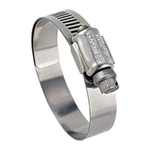 Ideal Tridon 6728M51#28 Stainless Steel Worm Drive Clamp with 316 Stainless Steel Screw 67M Series, 1-5/16" to 2-1/4" Diameter, 9/16" W (Pack of 10)