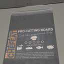 Extra Large TPU Cutting Board for Kitchen 17.3" x 12.6" Professional Flexible Extra Thick 0.14'' Knife Friendly Scratch Resistant Dishwasher Safe Juice Groove BPA Free