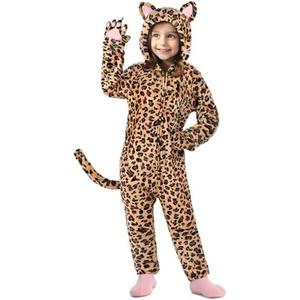 GIFTINBOX Cat Costume For Girls, Animal Costume, Black Cat Dalmatian Costume for Kids, Halloween Costumes for Kids M