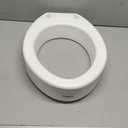 Carex Toilet Seat Riser, Elongated Raised Toilet Seat Adds 3.5 inches to Toilet Height, for Assistance Bending or Sitting, 300 Pound Weight Capacity Toilet Riser